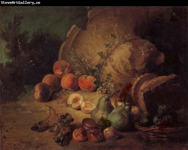 Jean Baptiste Oudry Still Life with Fruit